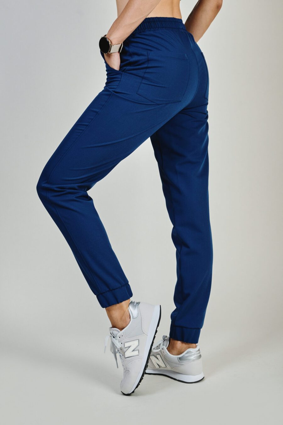 women's medical joggers, dark royal blue