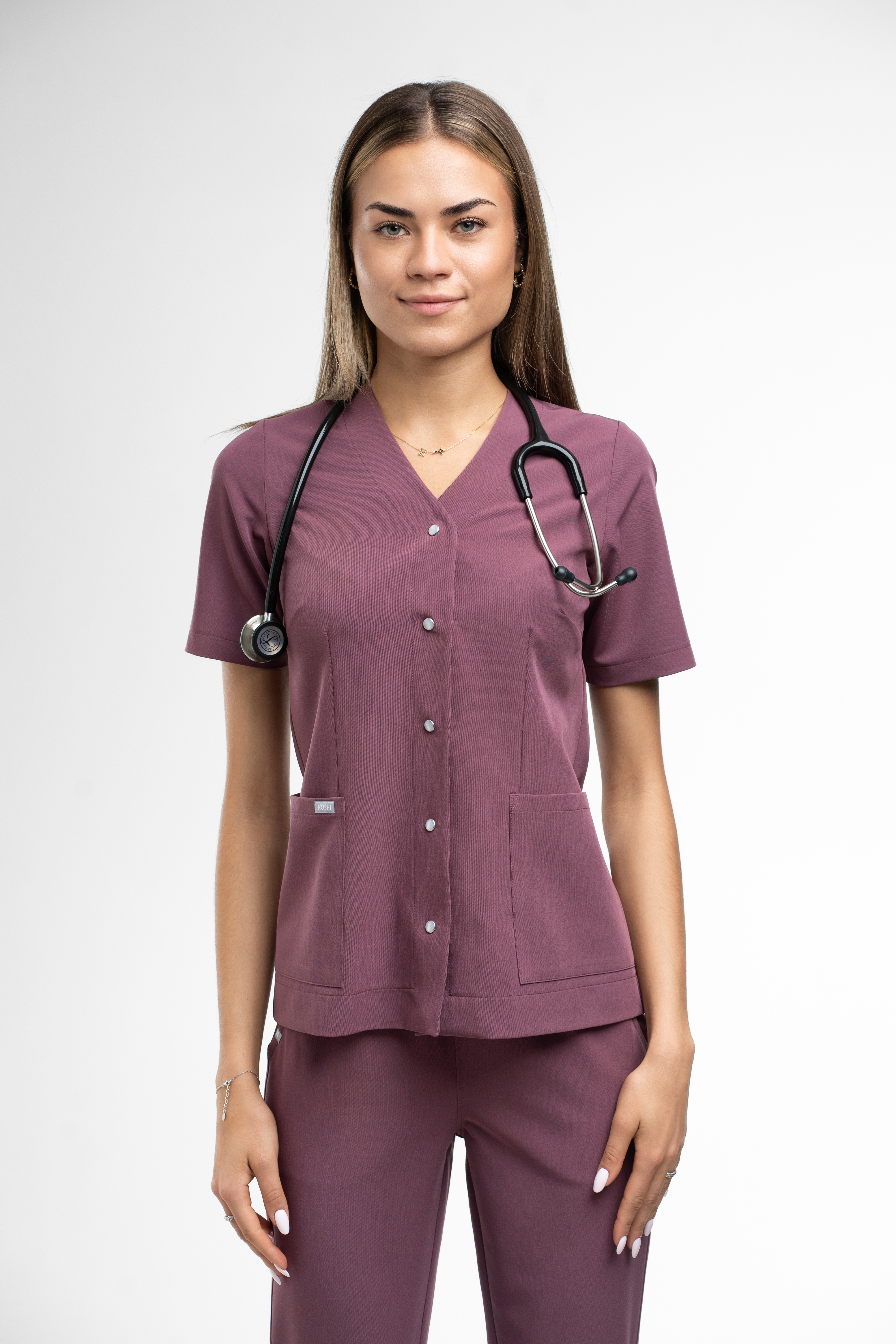 bluza-medycza-zapinana-damska-basic-essenza-grape-1